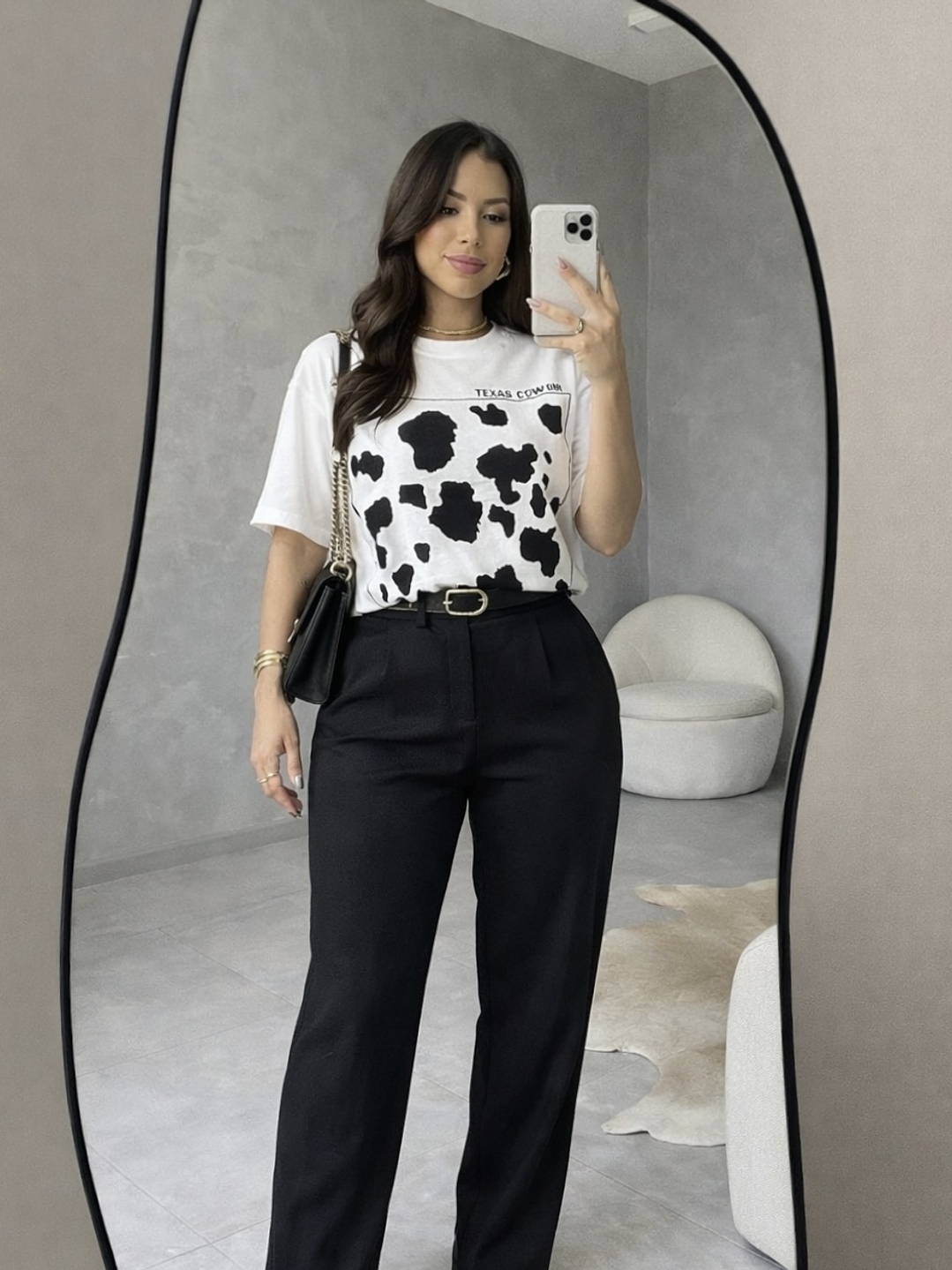 Polera Texas Negra 1