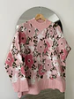 Sweater Flores Rosa - Miniatura 5