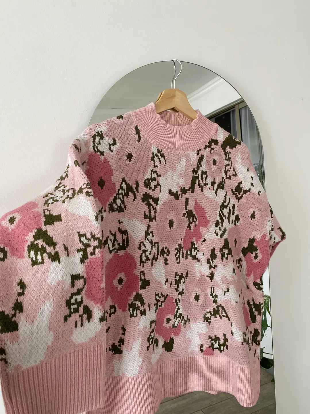 Sweater Flores Rosa 3