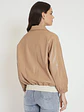 Chaqueta Ecocuero Café - Miniatura 2