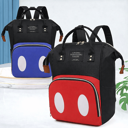 Pañalera Mochila Mickey Mouse 1