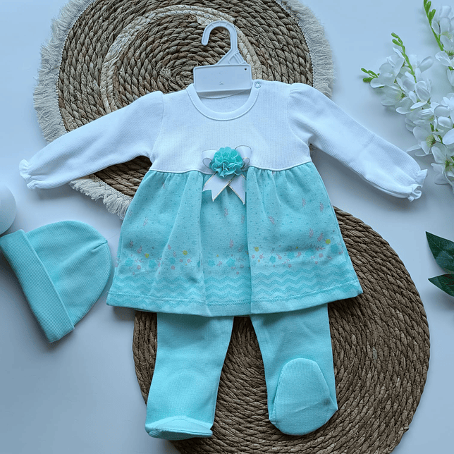 Vestido Tejido Punto Cruz 1