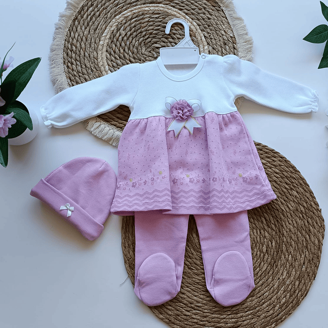 Vestido Tejido Punto Cruz 1