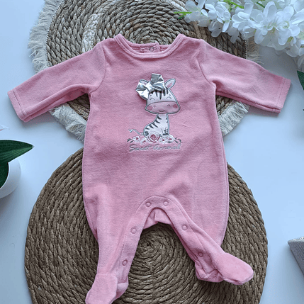 Enterito Plush Cebra Niña 1