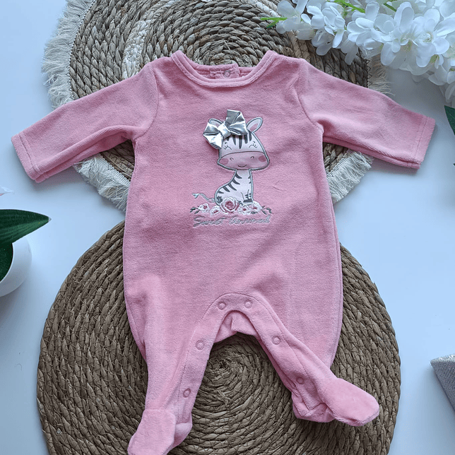 Enterito Plush Cebra Niña 1