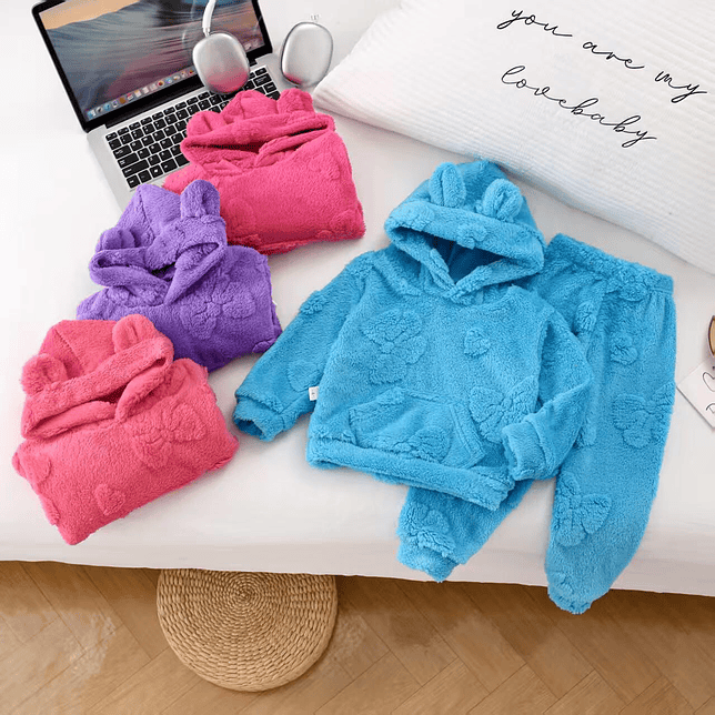 Buzo/Pijama Plush De Niñas 1