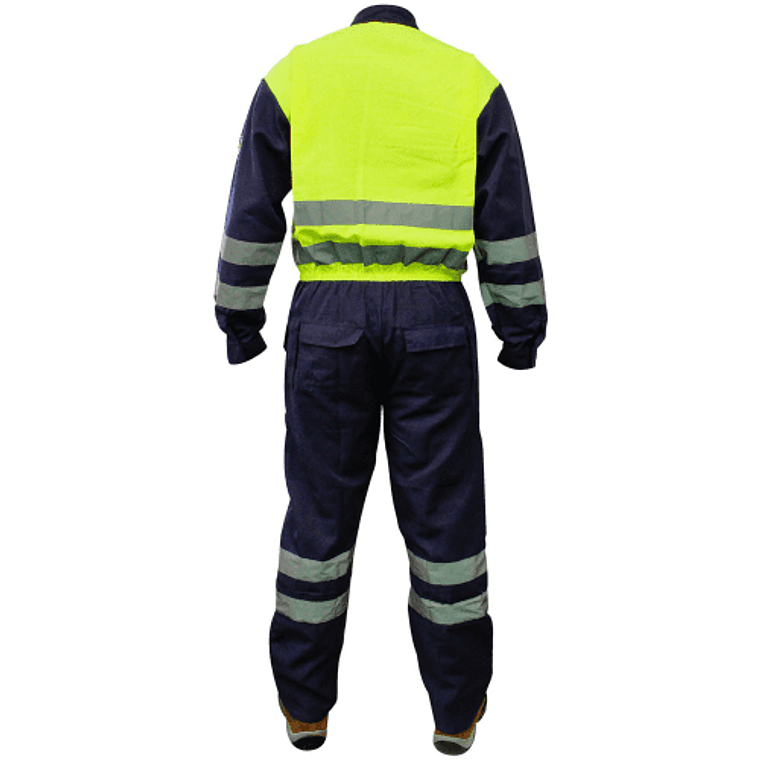 OVEROL REFLECTIVO BICOLOR AZUL/AMARILLO 1