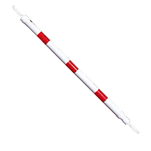 BARRA CONECTORA RETRACTIL PARA CONOS, BLANCO C/ ROJO