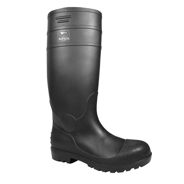 Bota Búfalo PVC-100 Industrial, punta de acero