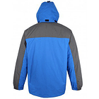 PARKA AZUL 2 EN 1 GEOLITE CON POLAR 2