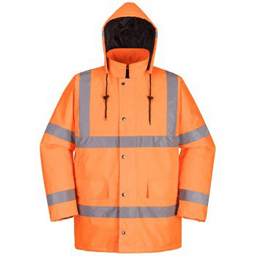 PARKA VIALIDAD ALTA VISIBILIDAD GEOLITE – NARANJA