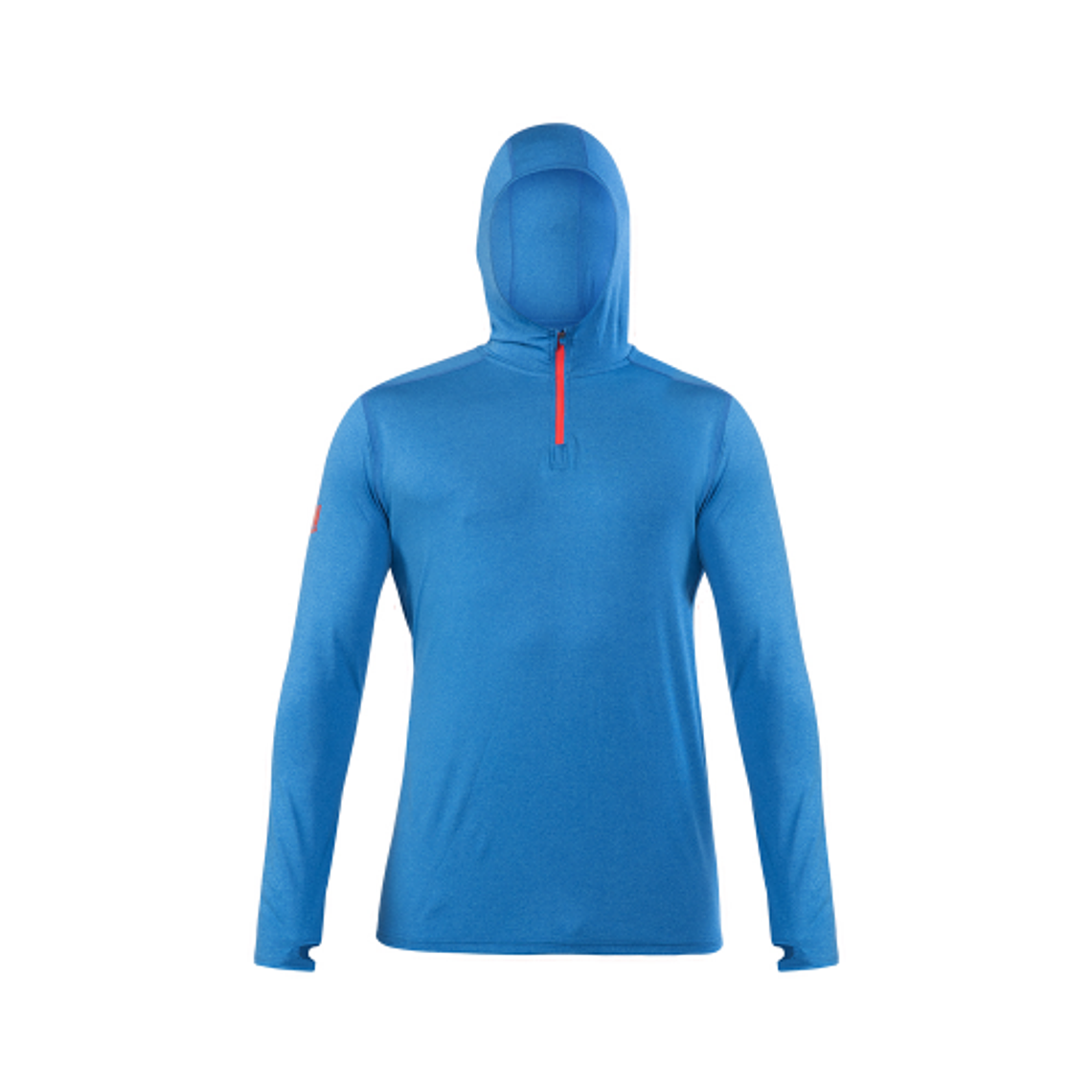 POLERA DRY FIT HW SPX C/ GORRO MANGA LARGA HOMBRE ELECTRIC BLUE 1