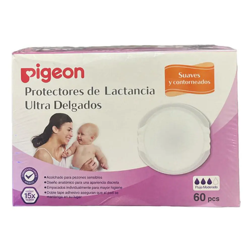 Protector De Lactancia Ultra Delgado 60p Pigeon 1