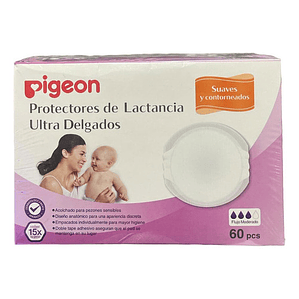 Protector De Lactancia Ultra Delgado 60p Pigeon