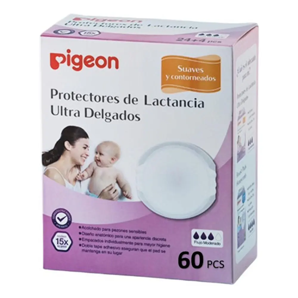 Protector De Lactancia Ultra Delgado 60p Pigeon 4