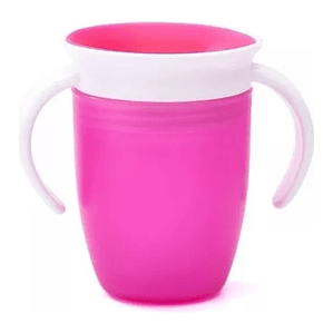 Vaso Antiderrame Bebe 360° Vaso Con Agarradera