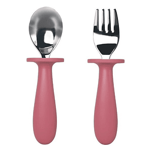 Cubiertos Servicio De Acero Inoxidable Bebe Niños Niñas 