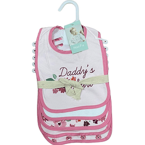 Pack x 5 Baberos De Bebé Niño O Niña