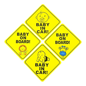 Pegatina Autoadhesiva Bebe A Bordo 