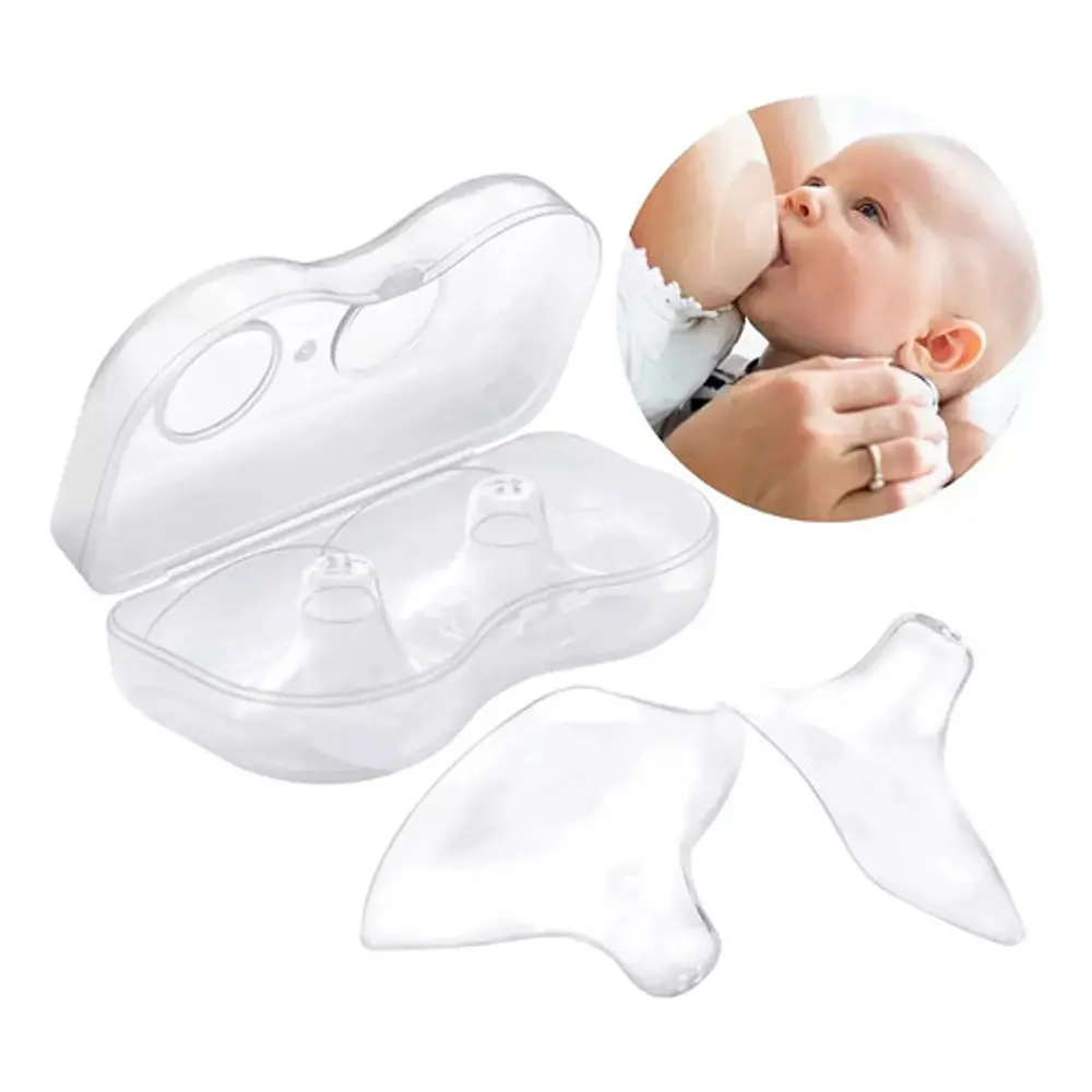 Pezonera De Silicona De Lactancia Protector Para Amamantar  3