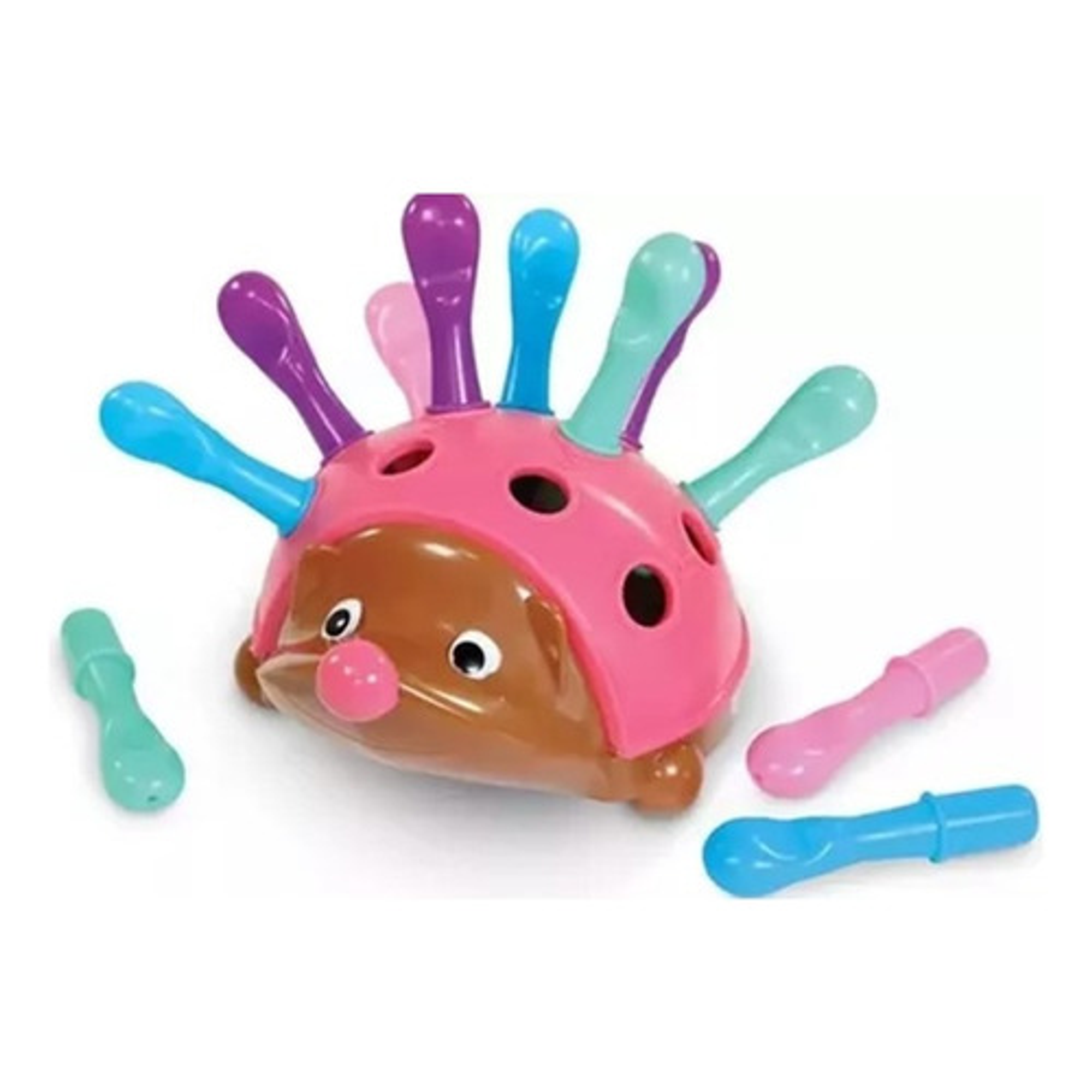 Erizo Juguete Encaje Moticidad Fina Montessori Original 2