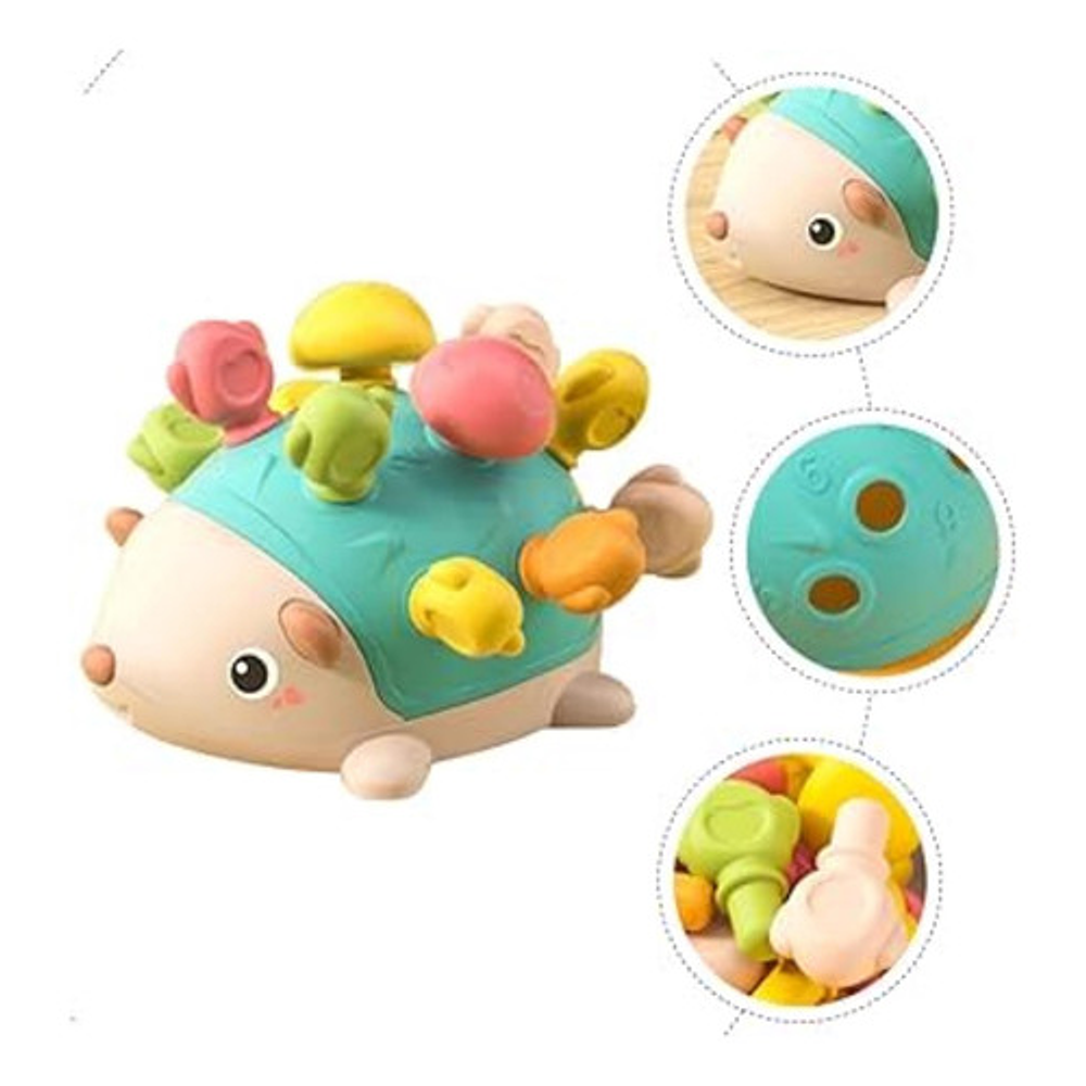 Erizo Juguete Encaje Moticidad Fina Montessori Original 9