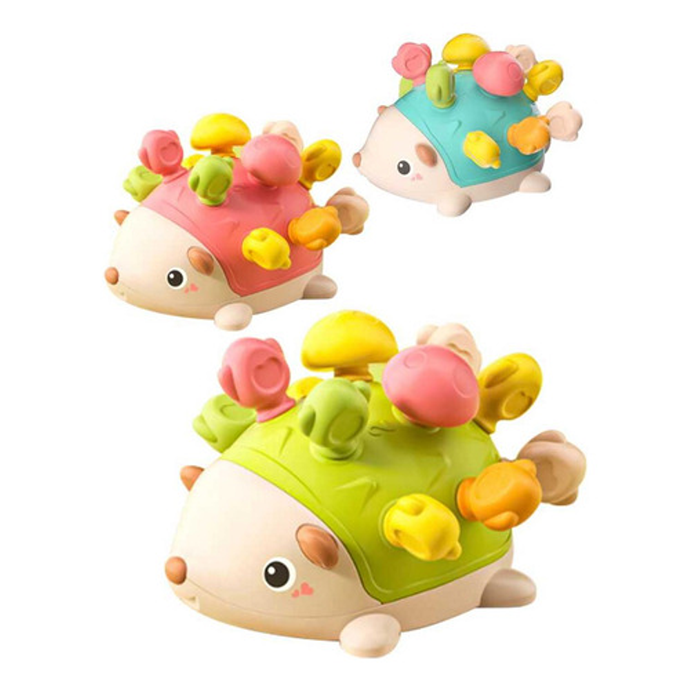 Erizo Juguete Encaje Moticidad Fina Montessori Original 13