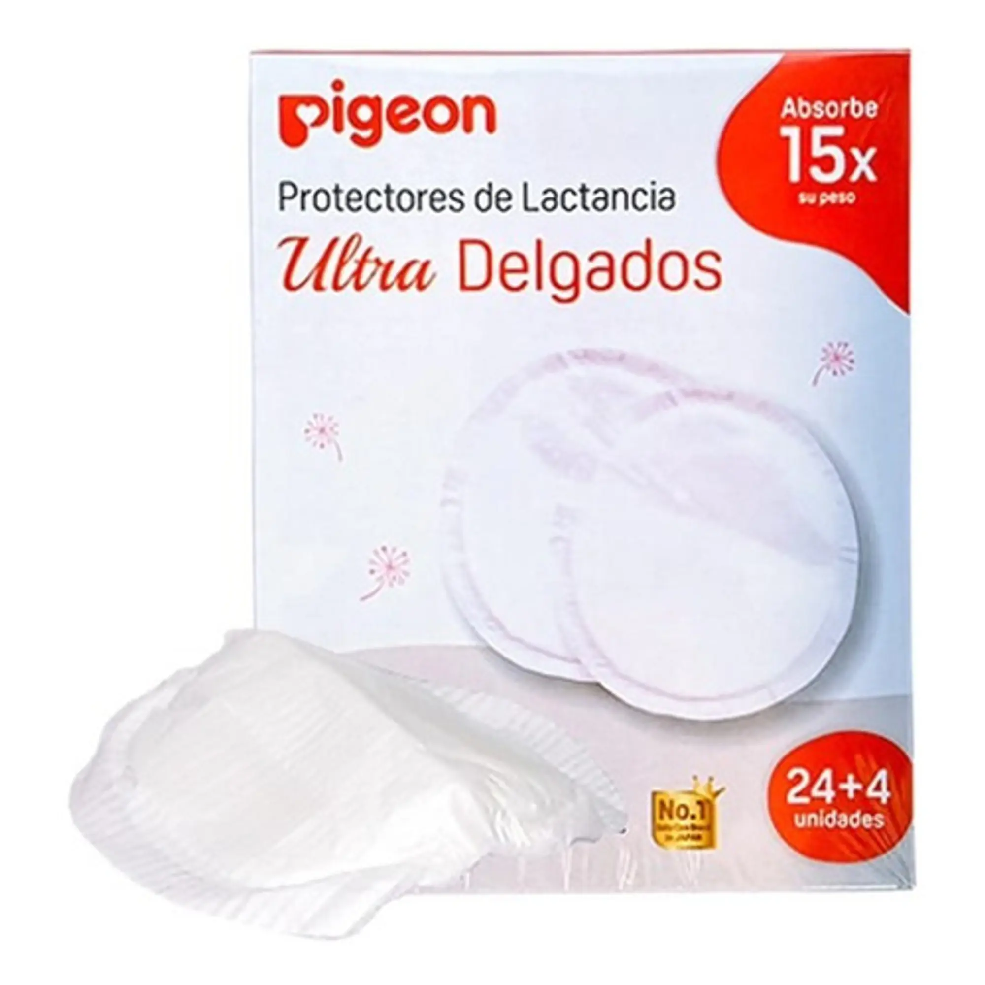 Protector Para Lactancia Pigeon 24+4 Und 3