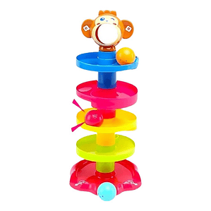 Tobogán Didáctico Juguete Con Pelotas Estimulación