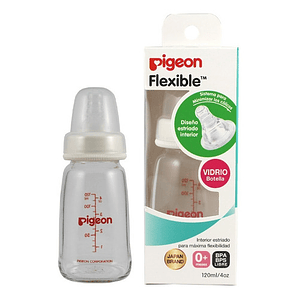 Mamadera Pigeon Vidrio 120ml  