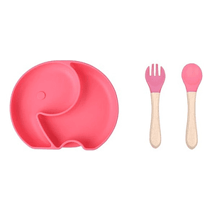 Plato Con Division De Silicona