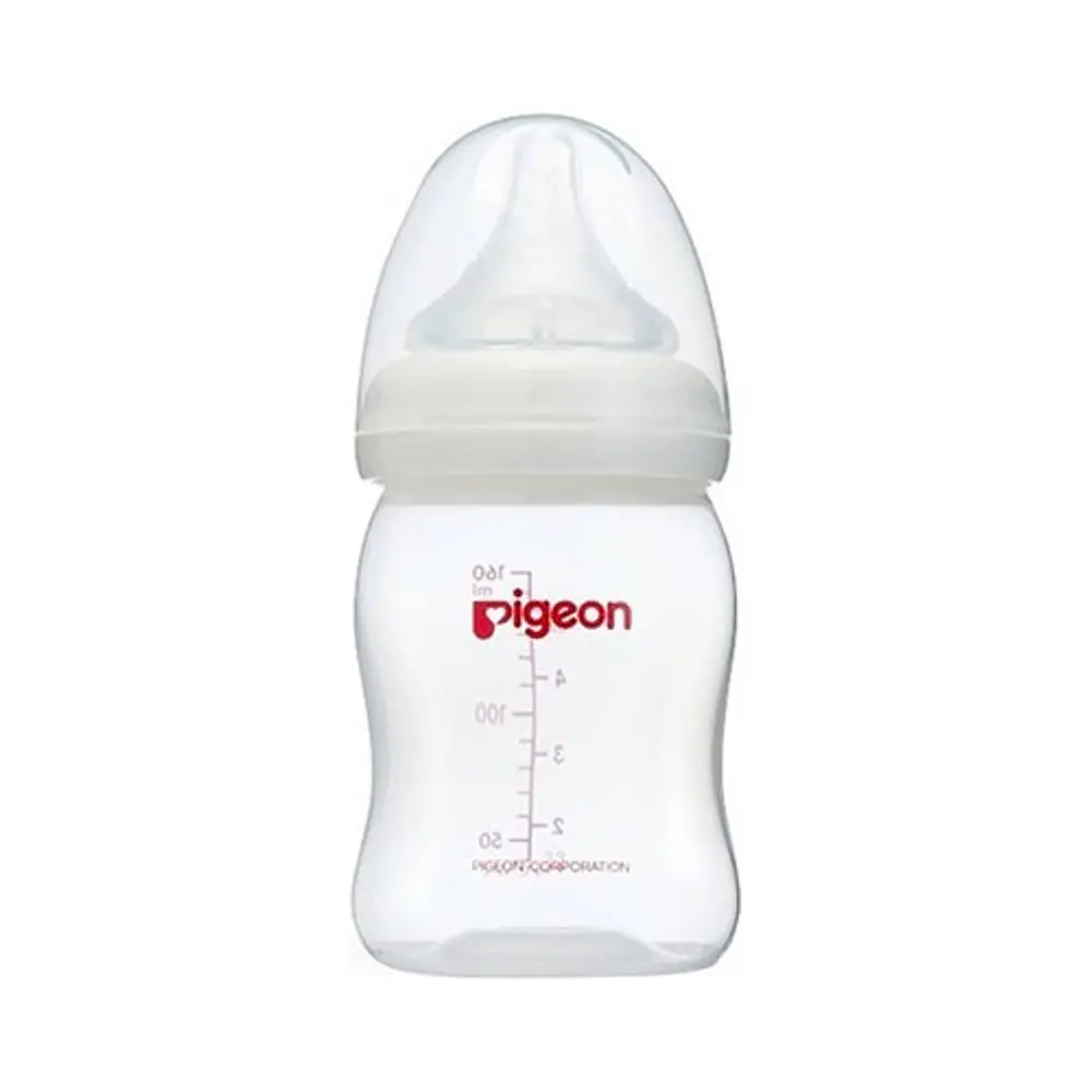 Biberon Pigeon Vidrio Cuello Ancho 160ml 1