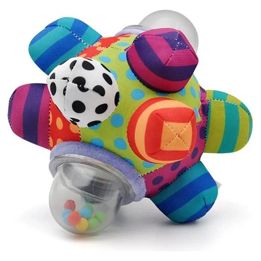 Pelota Sensorial Bebes Juguete Para Desarrollo Sonajero 1