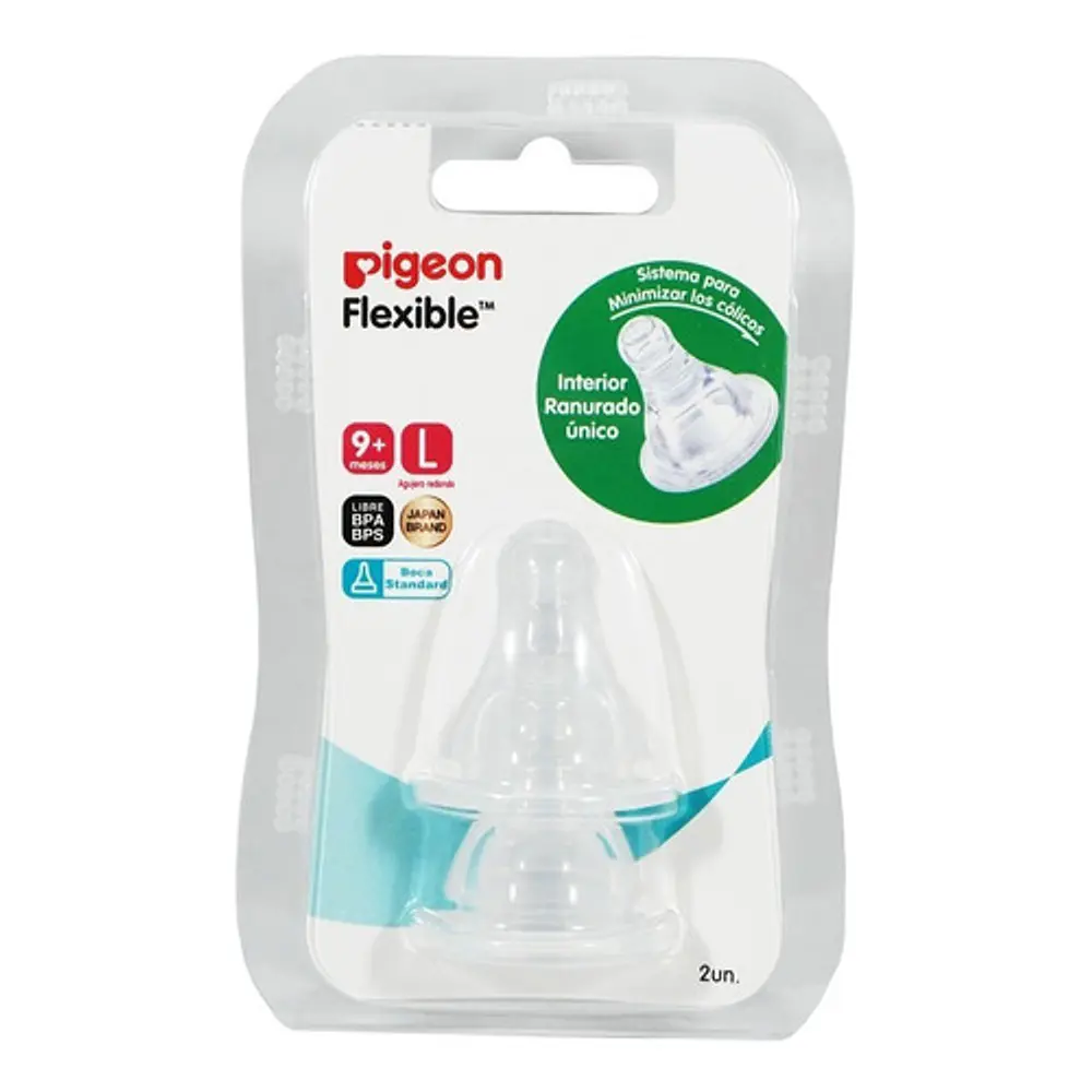 Tetina Pigeon Boca Standard Talla L 9+m 5