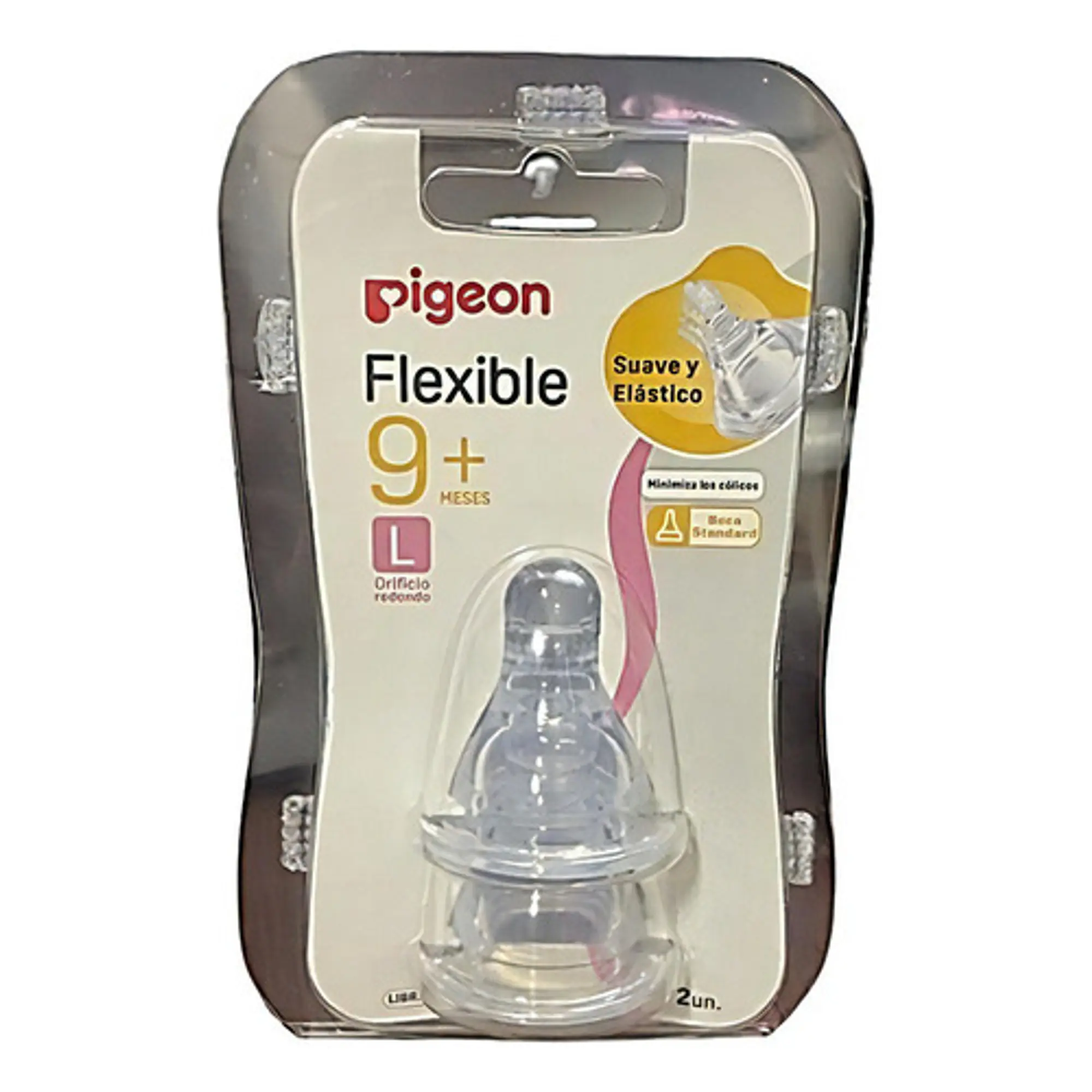 Tetina Pigeon Boca Standard Talla L 9+m 10