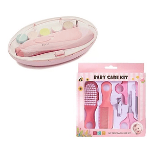 Kit Higiene + Lima Electrica Bebe Manicure Cuidado
