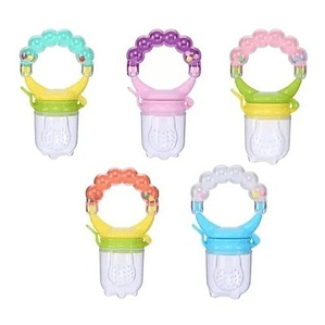 Chupete Para Fruta Sonajero x 12 Unidades Surtidas  