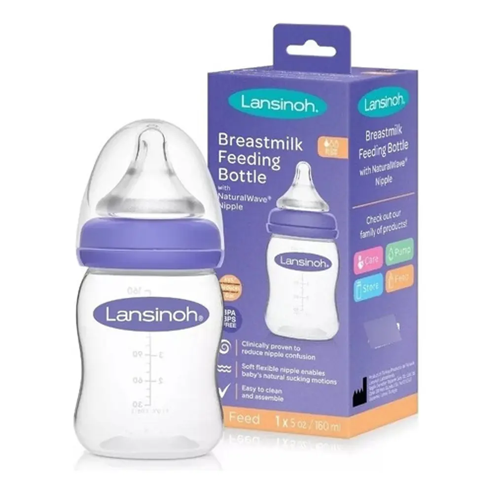 Mamadera Plastica 160ml Lansinoh  2