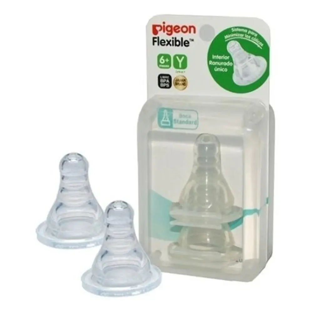Tetina Chupete Pigeon Boca Standar Talla Y 6+ 1