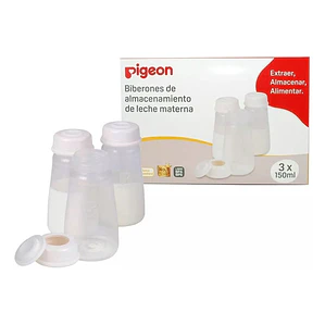 Biberon De Almacenamiento De Leche Materna Pigeon 5oz 3 Pz