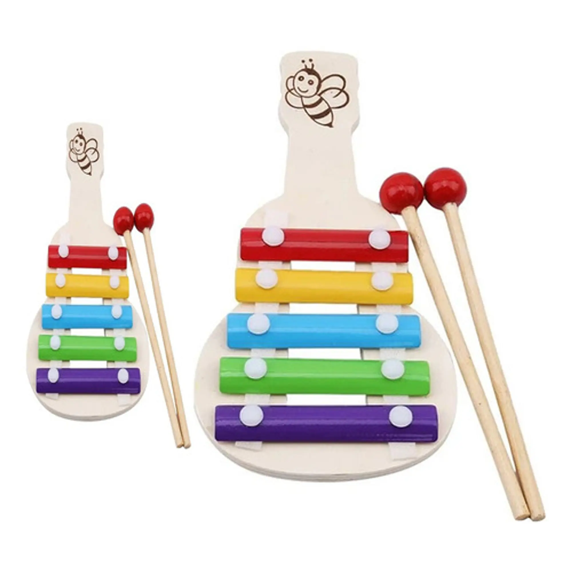 Juego De Madera Juguete Didactico Color Niños 3