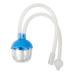 Aspirador Nasal Con Deposito Bth Color Celeste