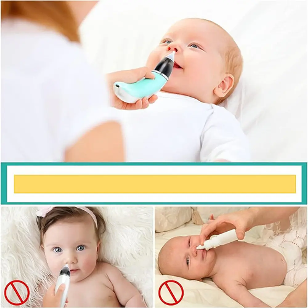 Aspirador Nasal Eléctrico Para Bebe, Saca Moco. 9