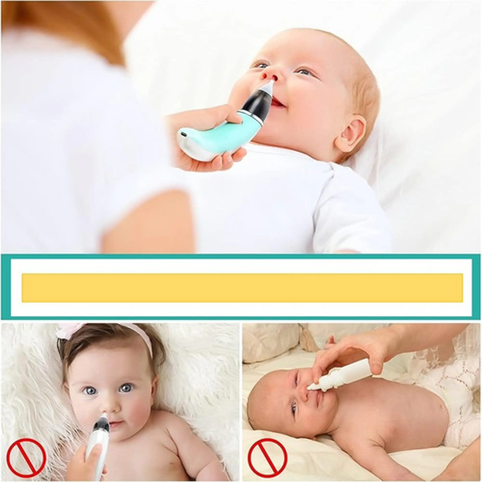 Aspirador Nasal Eléctrico Para Bebe, Saca Moco. 9