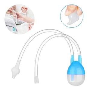 Aspirador Nasal Sacamocos Bebe Deposito Color Rosado