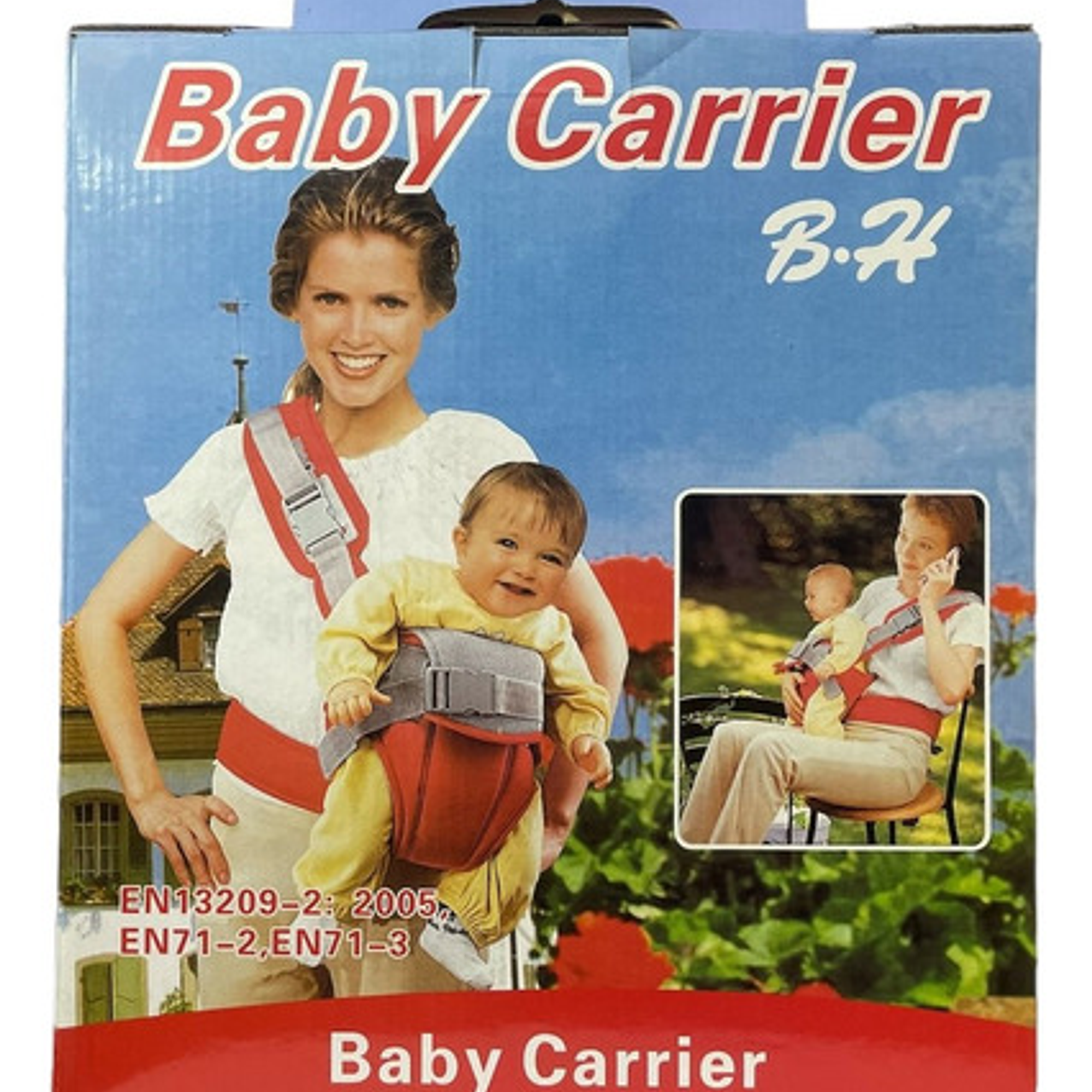 Mochila Porta Bebe Best House Canguro Ergonómico 3