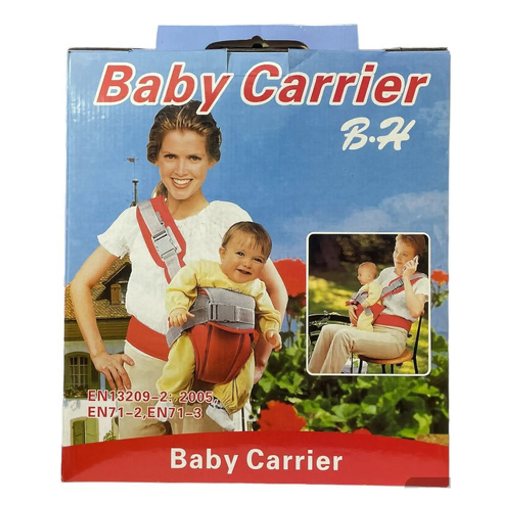 Mochila Porta Bebe Best House Canguro Ergonómico 4