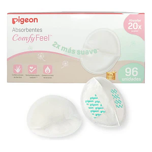 Absorbente De Leche Materna 96 Unidades Pigeon
