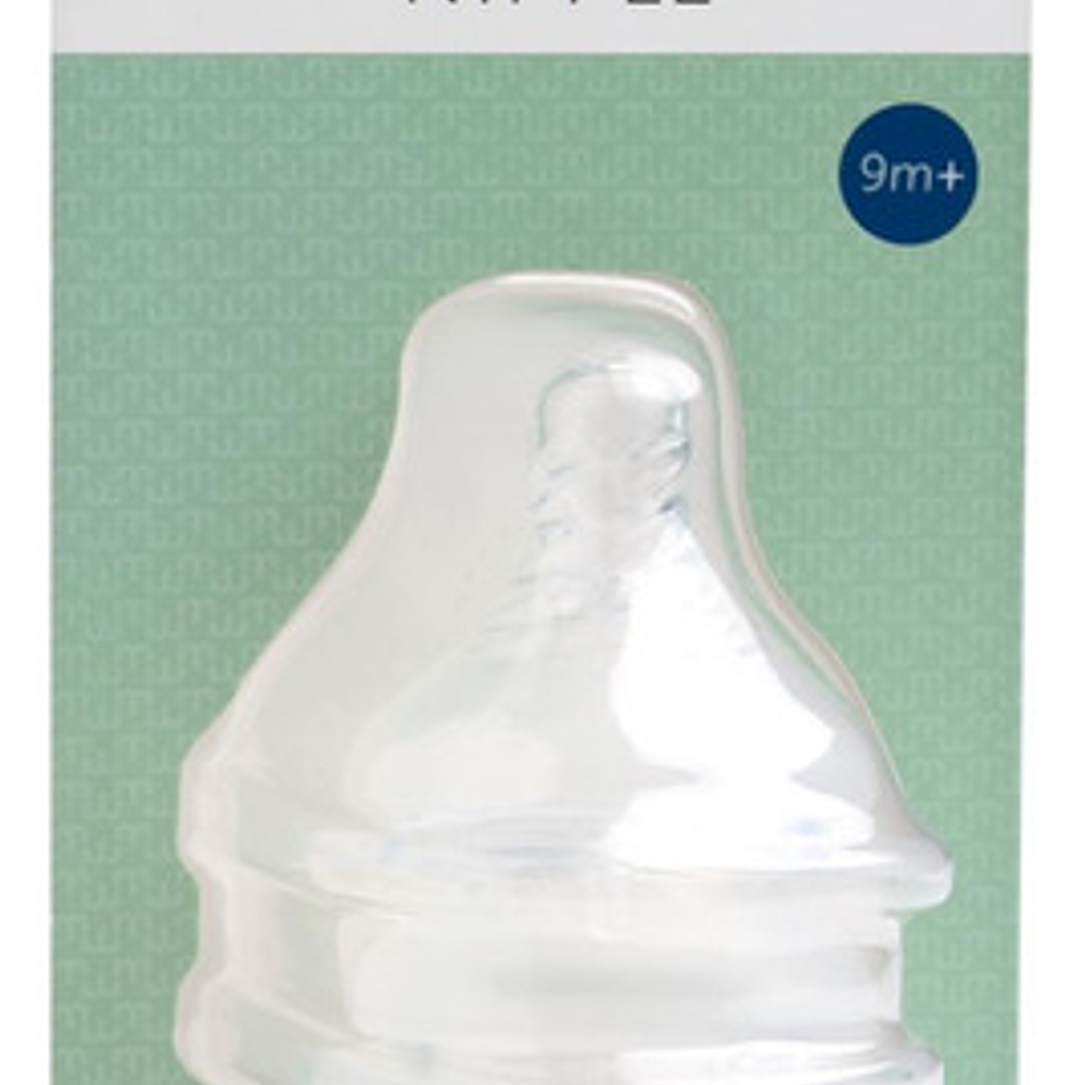 Mininor 2 Tetinas Boca Ancha Anticolicos 9m+ Bebe 1