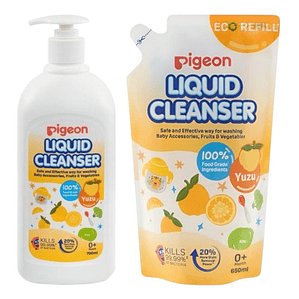 Limpiador De Biberones 700ml + Recarga 650ml Yuzu 